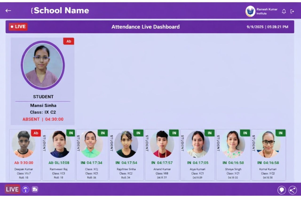 Attendance Dashboard